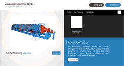 Desktop Screenshot of mahalaxmi-engineering.com